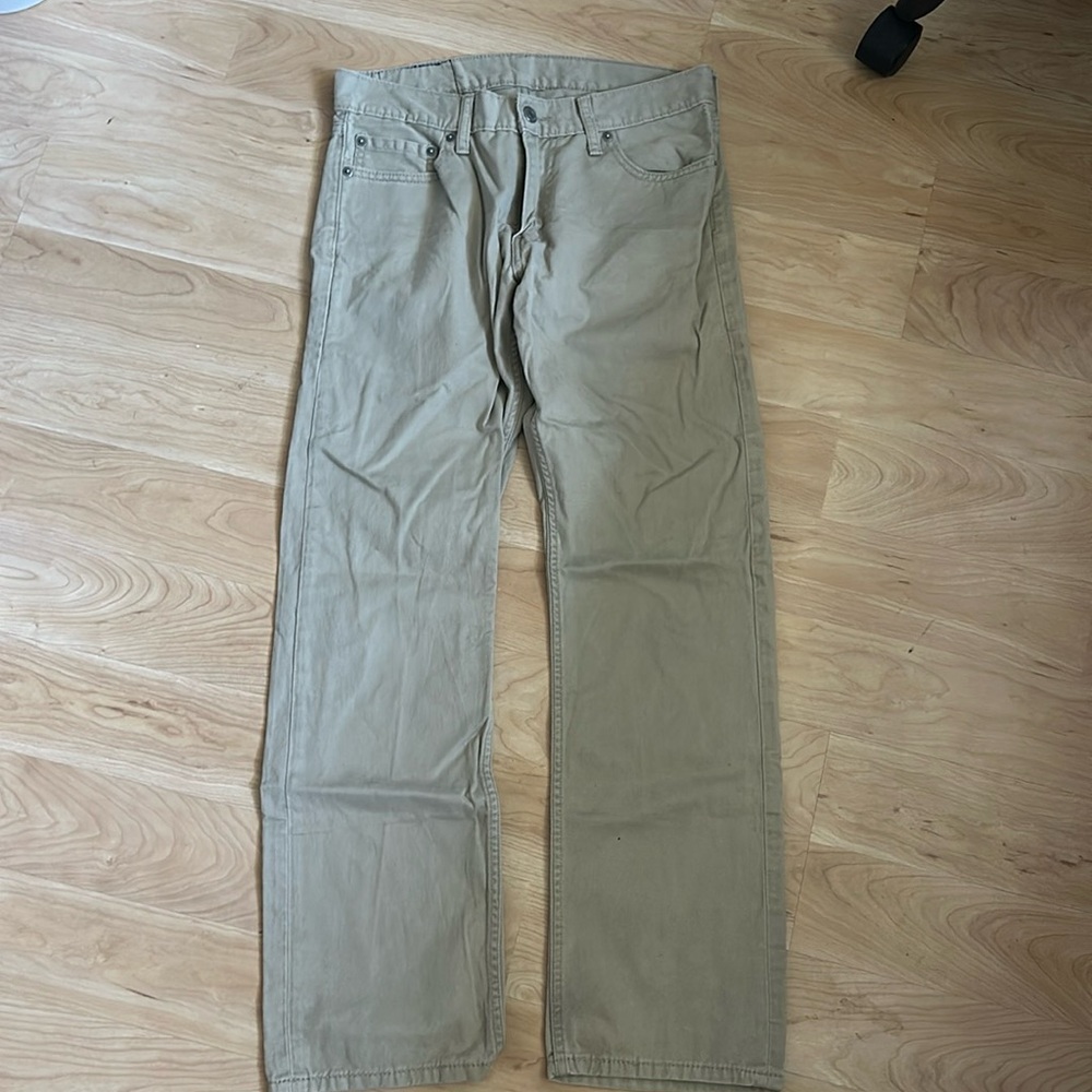 Mens Levis 514 Khaki 30x30
